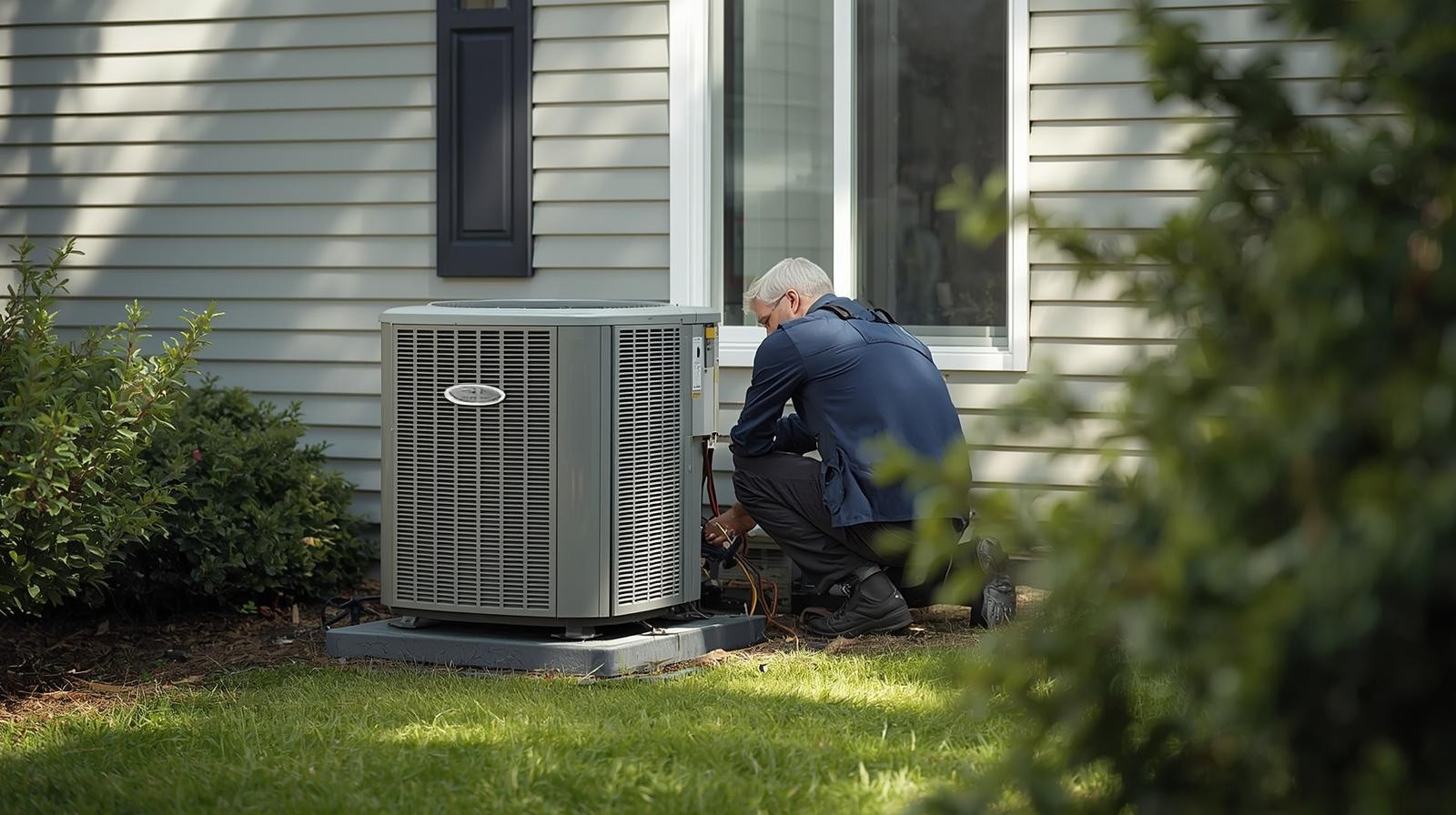 Comfortable home with working HVAC system